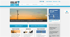 Desktop Screenshot of cellatauction.com